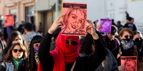 Художники Мексики создают граффити в память об убитой активистке