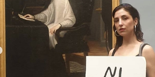 Феминистка устроила протест в Музее Прадо