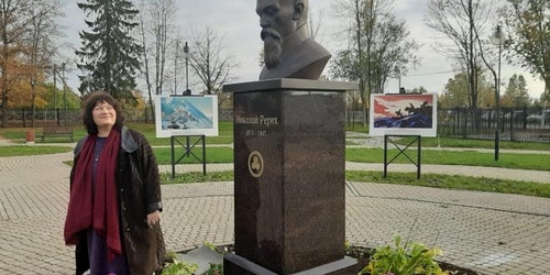 В Ленинградской области появился памятник Николаю Рериху