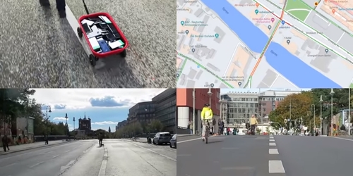 Художник обманул Google карты при помощи 99 телефонов