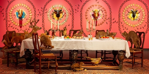 В Сент-Питерсберге открылась выставка искусства из насекомых