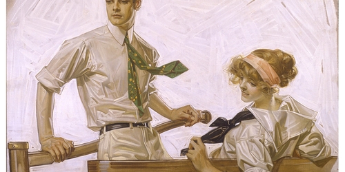 В США открылась выставка Золотого века американской иллюстрации