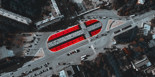 Покрас Лампас отложил реставрацию своей работы в Екатеринбурге из-за протестов