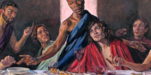 На современной «Тайной вечери» обнаружили дырку от пули