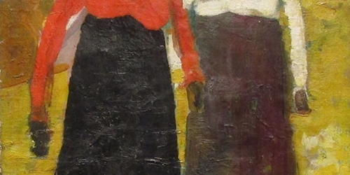 В американской галерее показали редкую картину Малевича