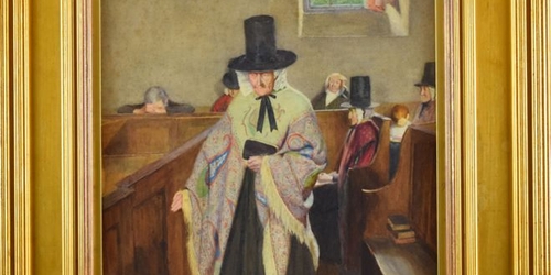 Самая загадочная картина уэльского искусства отправится на аукцион