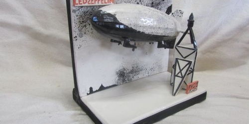 Художник создает инсталляции по обложкам легендарных альбомов