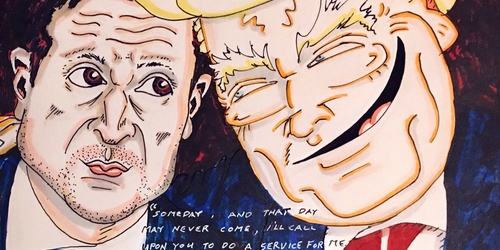 Джим Керри поделился новой карикатурой