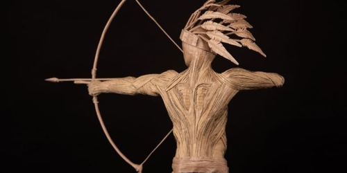 Британский подросток создает реалистичные скульптуры из картона