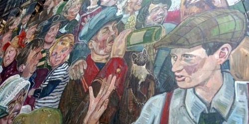 Художник расписал заброшенный туннель в Эдинбурге