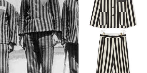 Испанский дом моды выпустил коллекцию в стилистике одежды концлагерей