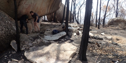 Пожары могли уничтожить уникальную наскальную живопись в Австралии