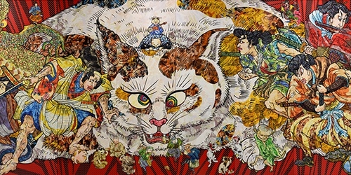 Австралийская галерея купила редкую картину Такаси Мураками