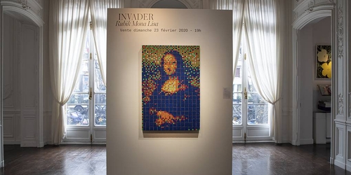 В Париже продали «Мону Лизу» из кубиков Рубика