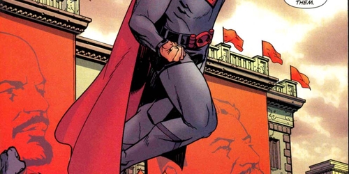 Бэтмен красный сын инджастис. Dc красный сын. Игрушка красный сын. Superman red son. Dc красный сын.