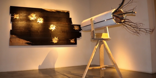 Выставка петербургской арт-группировки «Север-7» открылась в Москве