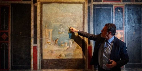 Три расписанных дома в Помпеях полностью открыли для посетителей