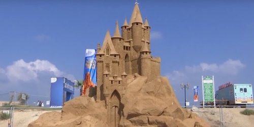 В Израиле построили сказку из песка