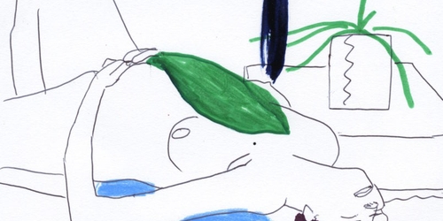 Художники рисуют обнаженных посетителей на необычной ярмарке искусства в Бруклине