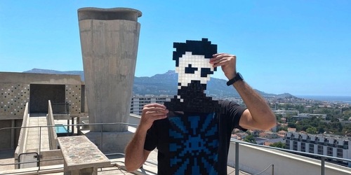 Уличный художник Invader «захватил» Марсель