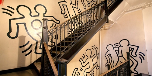 Мурал Кита Харинга отправится на аукцион