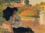 Живопись | Клод Моне | Камилла Моне в Саду, 1873