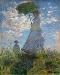 Живопись | Клод Моне | Прогулка, женщина с зонтиком, 1875
