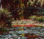 Живопись | Клод Моне | Японский мостик (Мостик над прудом с водяными лилиями)