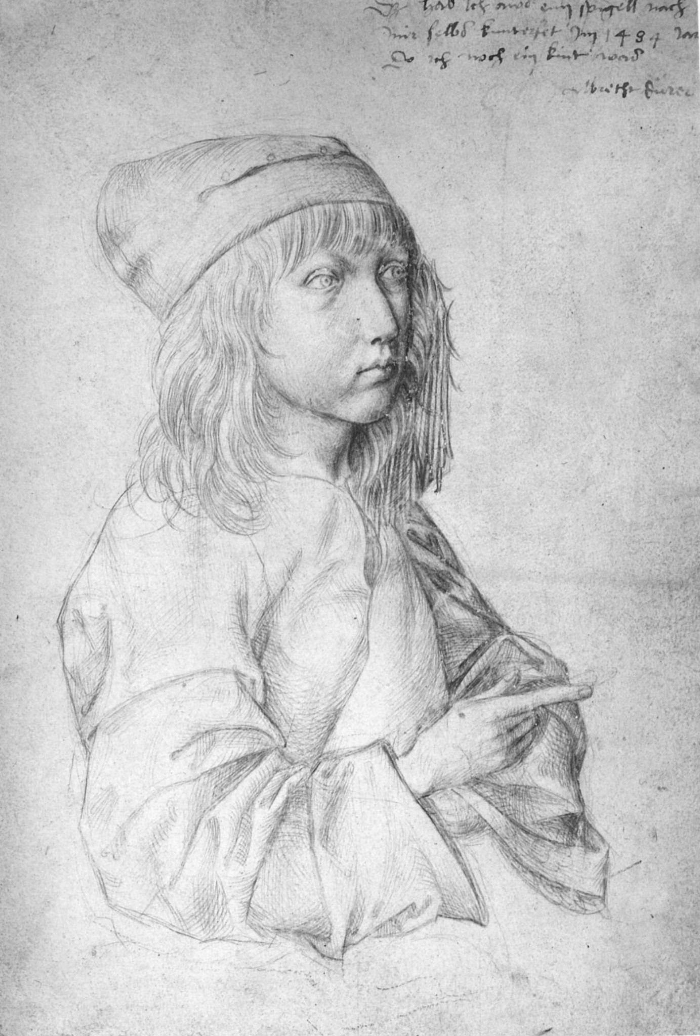 Albrecht Dürer (1484. Автопотрет в 13 лет)