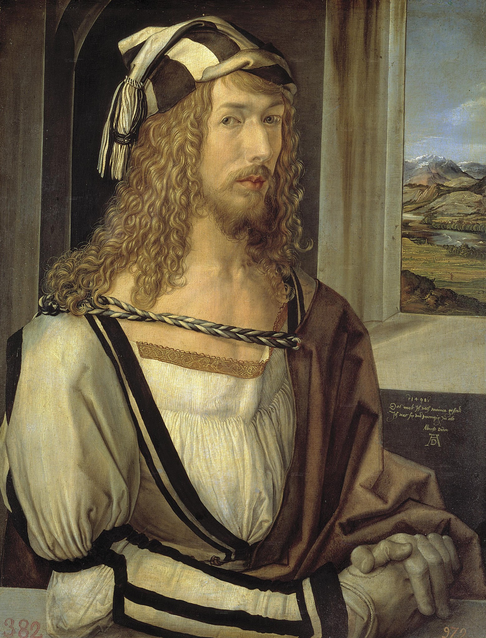 Albrecht Dürer (1498. Автопортрет в 26 лет)