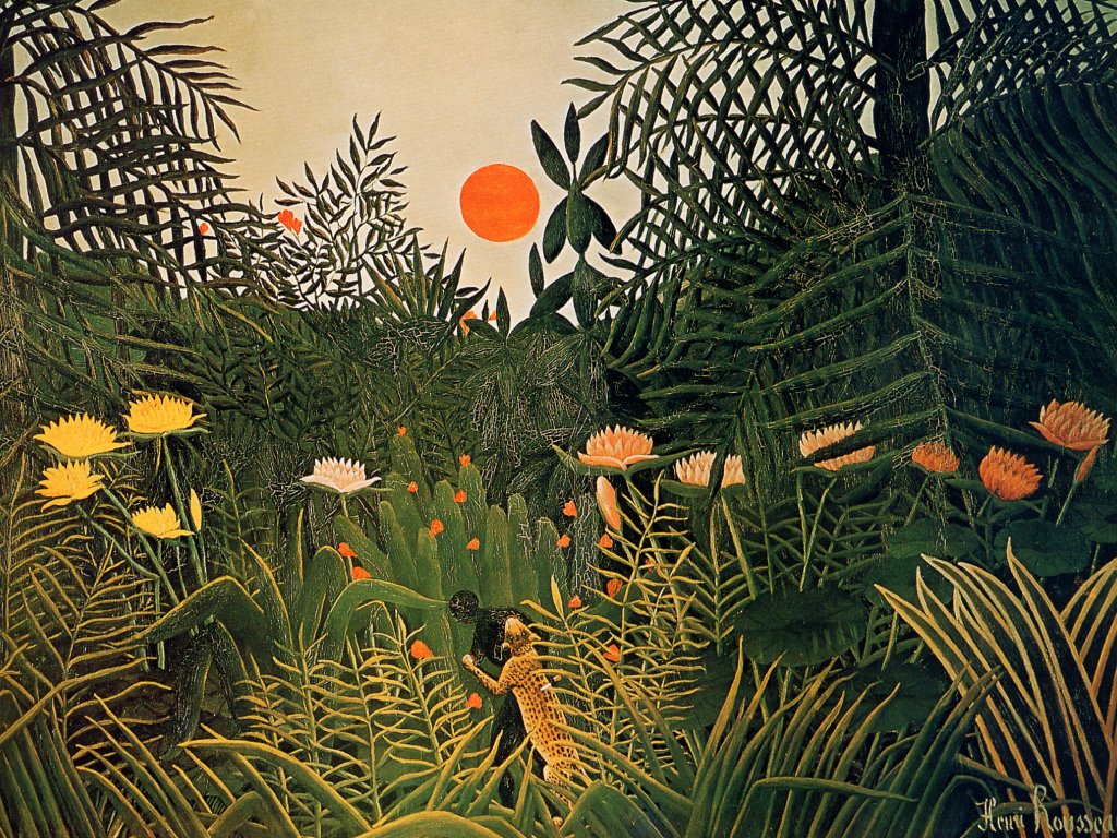 Henri rousseau картины