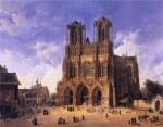 Архитектура | Domenico Quaglio II | Cathédrale Notre-Dame de Reims