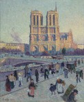 Архитектура | Maximilien Luce | Notre Dame de Paris