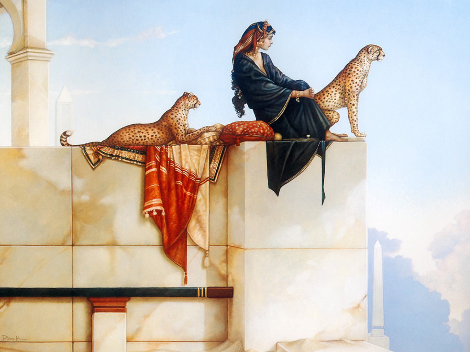 Michael parkes картины