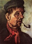 Живопись | Винсент ван Гог | Head of a Peasant with a Pipe