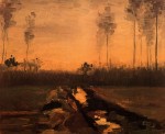 Живопись | Винсент ван Гог | Landscape at Dusk