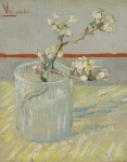 Живопись | Винсент ван Гог | Ветвь цветущего миндаля в вазе. Март, 1888