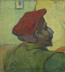 Живопись | Винсент ван Гог | Поль Гоген. Человек в красном берете, 1888