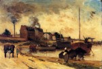Живопись | Поль Гоген | Угольные фабрики и набережная Гренеля, 1875