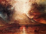Живопись | Уильям Тёрнер | Mount vesuvius in Eruption, 1817