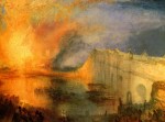 Живопись | Уильям Тёрнер | Пожар здания Парламента