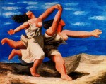 Живопись | Пабло Пикассо | Deux femmes courant sur la plage (La course), 1922