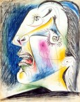 Живопись | Пабло Пикассо | La femme qui pleure, 1937 | 03