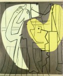 Живопись | Пабло Пикассо | Le peintre et son modele, 1927