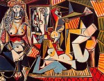 Живопись | Пабло Пикассо | Les femmes d'Alger (Delacroix), 1955