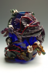 Творчество | Loren Stump | Lampwork | Three Dragon Vase