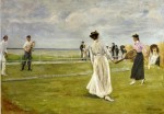 Живопись | Макс Либерман | Игра в теннис у моря, 1901