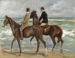 Живопись | Макс Либерман | Два всадника на берегу, 1901