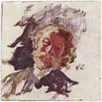 Живопись | Вильгельм Лейбль | Портрет мужчины, 1890