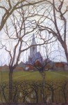 Живопись | Пит Мондриан | Сельская церковь, 1898